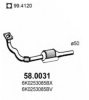 VW 1L0253085J Catalytic Converter